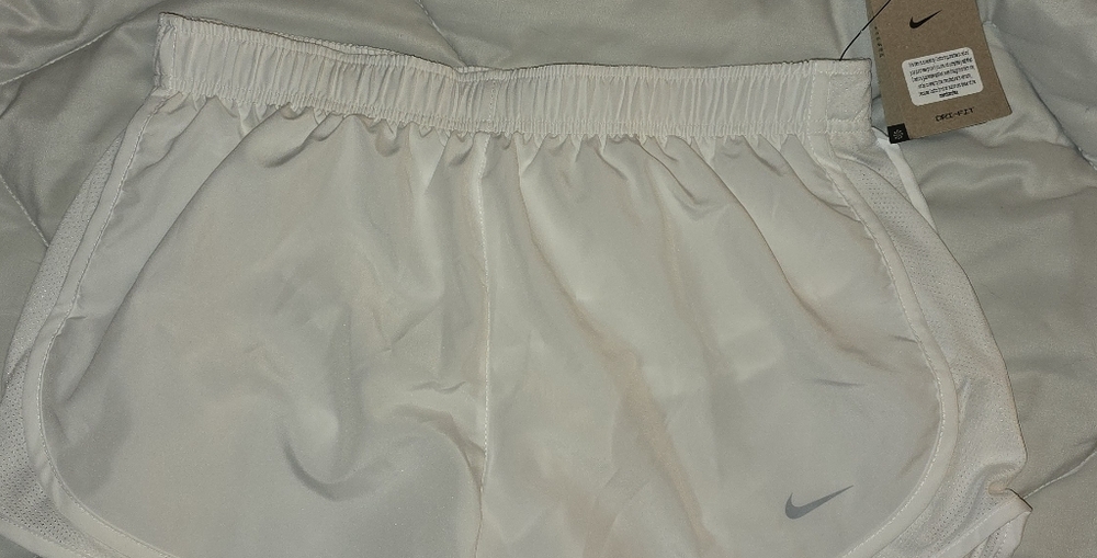 Nike Women's Classic White Athletic Shorts
